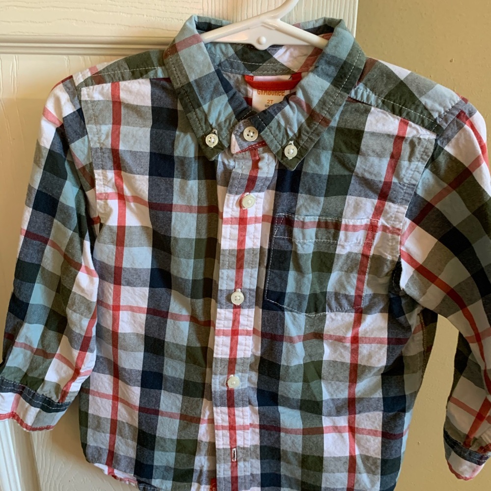 Gymboree kids shirt, perfect for the holidays.
